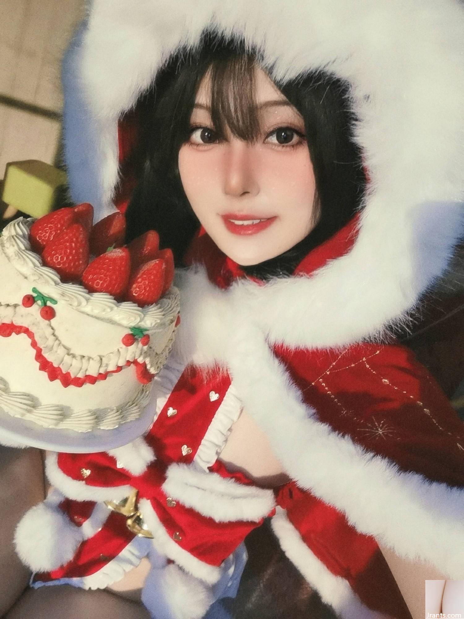 (Coleção online) Exclusivo VIP &#8220;Christmas Snow Elf&#8221; da garota do bem-estar Xia Xiazi (43P)