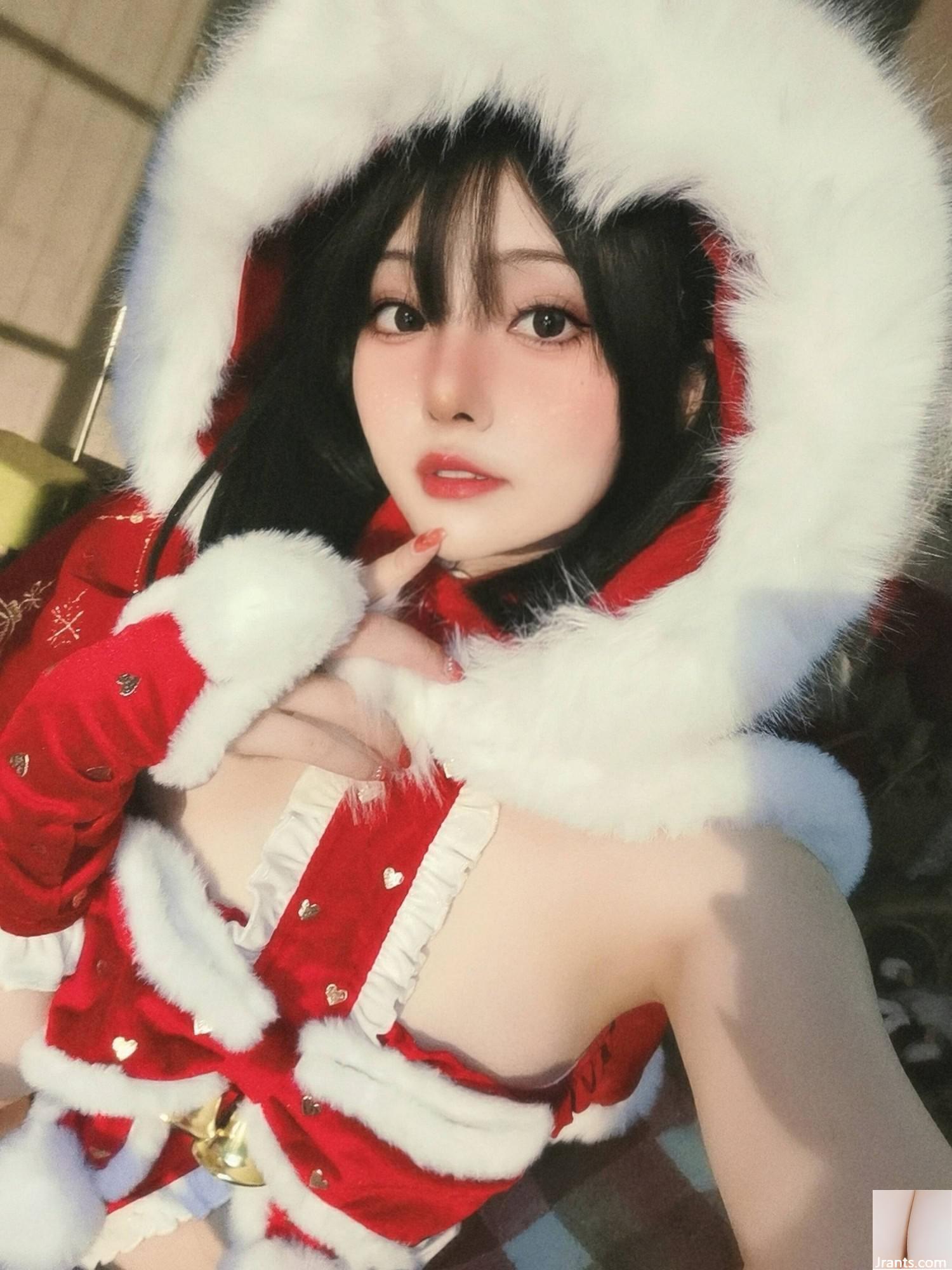 (Coleção online) Exclusivo VIP &#8220;Christmas Snow Elf&#8221; da garota do bem-estar Xia Xiazi (43P)