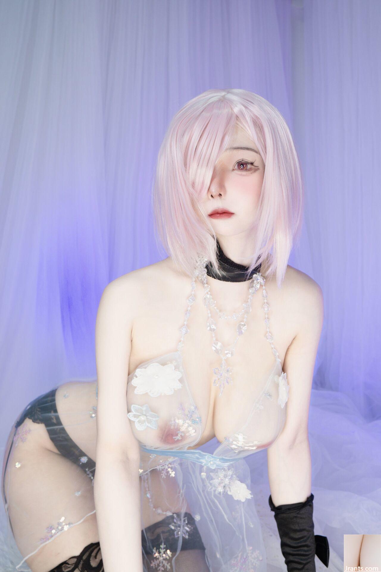 NekoChan – Tenue de princesse des glaces Mashu