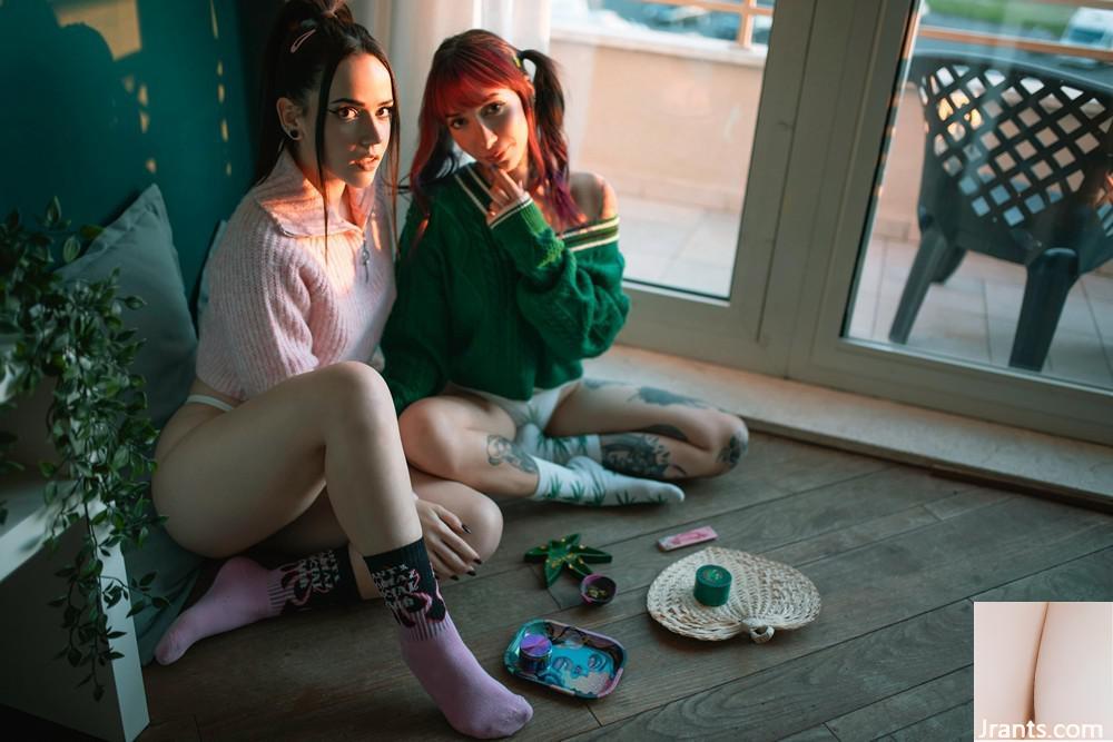 (Suicide Girls) 2024년 4월 16일 – Ceciamix + Drew – Sun Set Haze (55P)