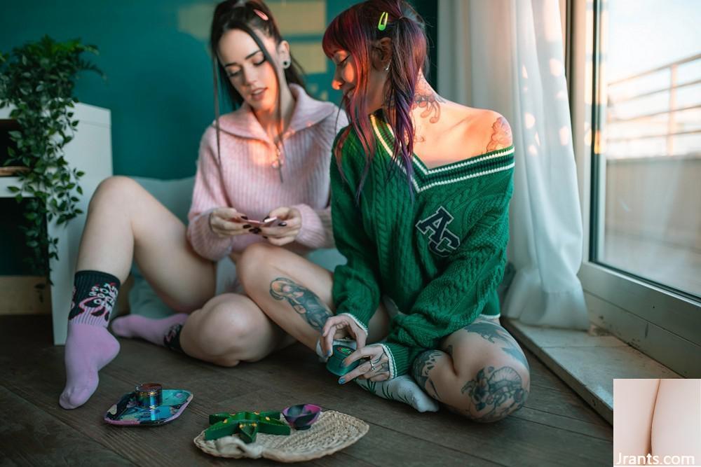 (Suicide Girls) 2024년 4월 16일 – Ceciamix + Drew – Sun Set Haze (55P)