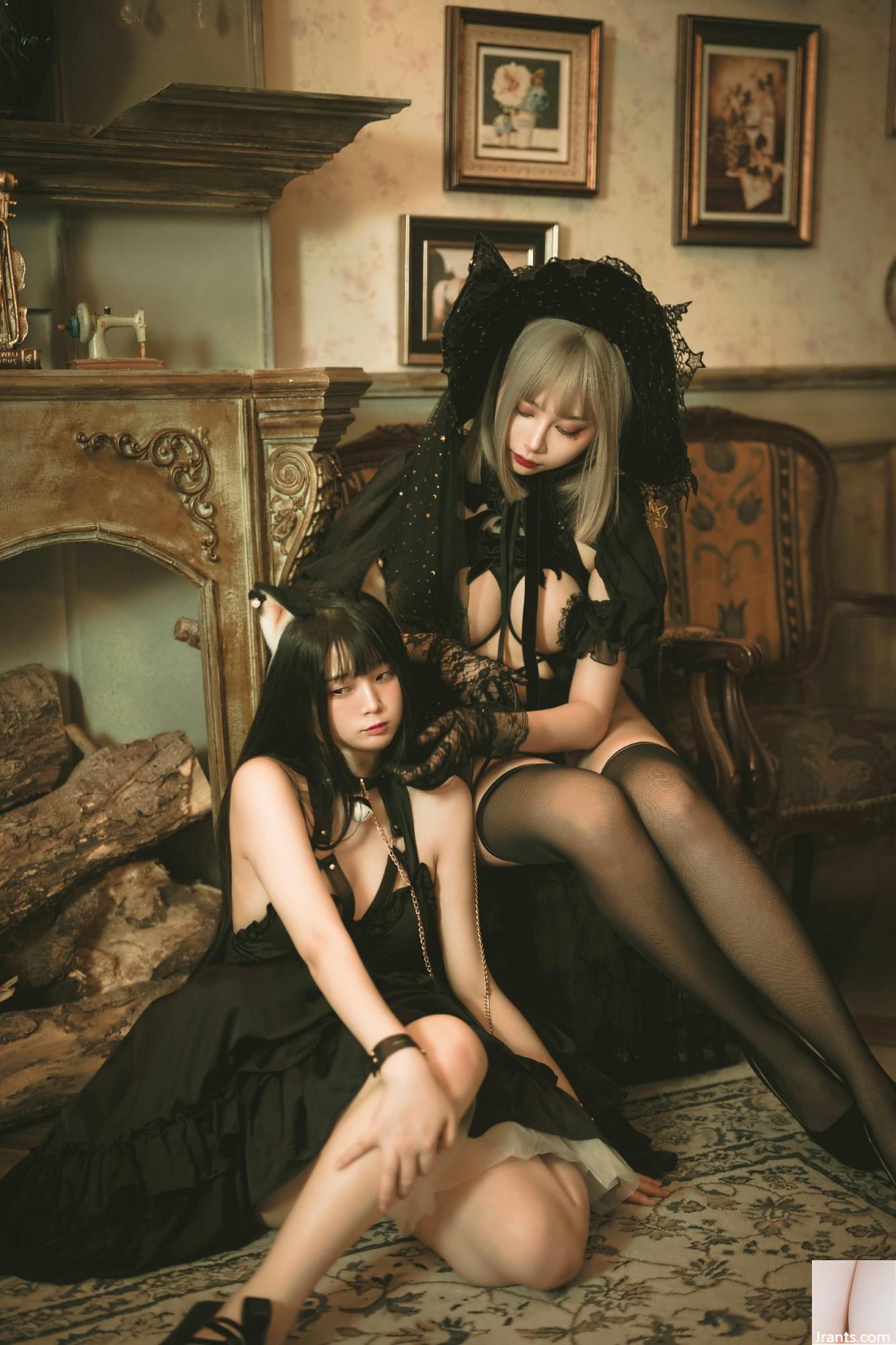 Coser@Luoluo Raku – Hexe Schwarze Katze (57P)