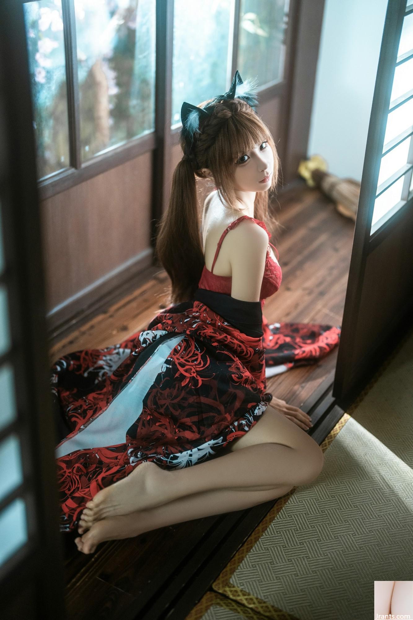 Coser@foolishmomo(춘모모) – 묶인 기모노(55P)