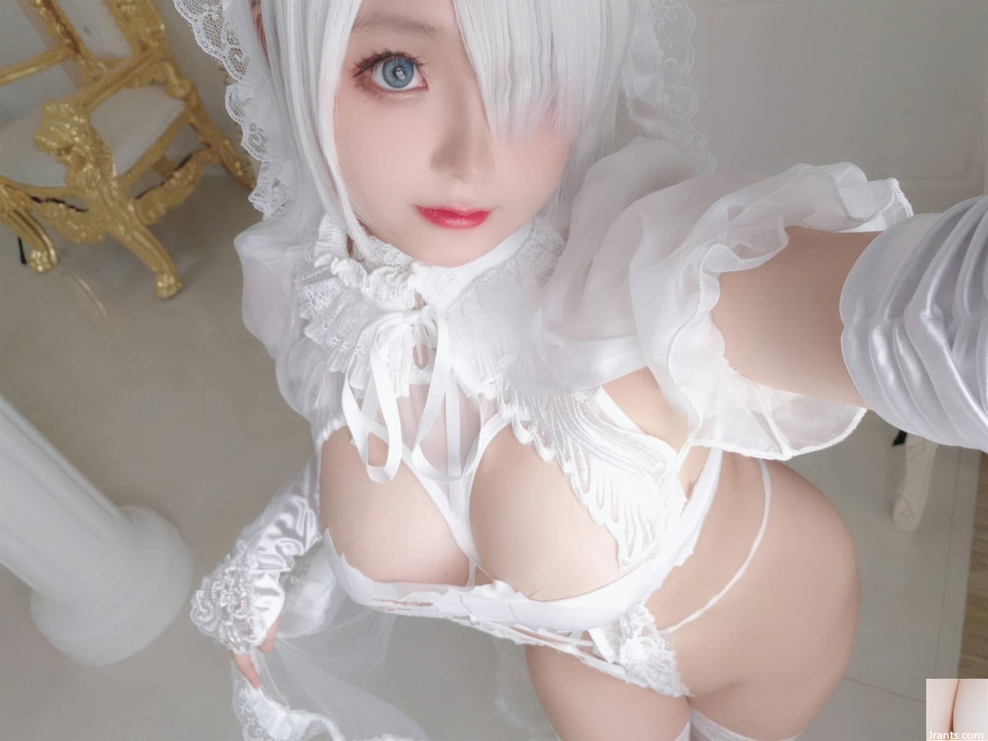 (Coleção online) Exclusivo VIP &#8220;2B Flower Marriage&#8221; da Welfare Girl Hinako (75P)