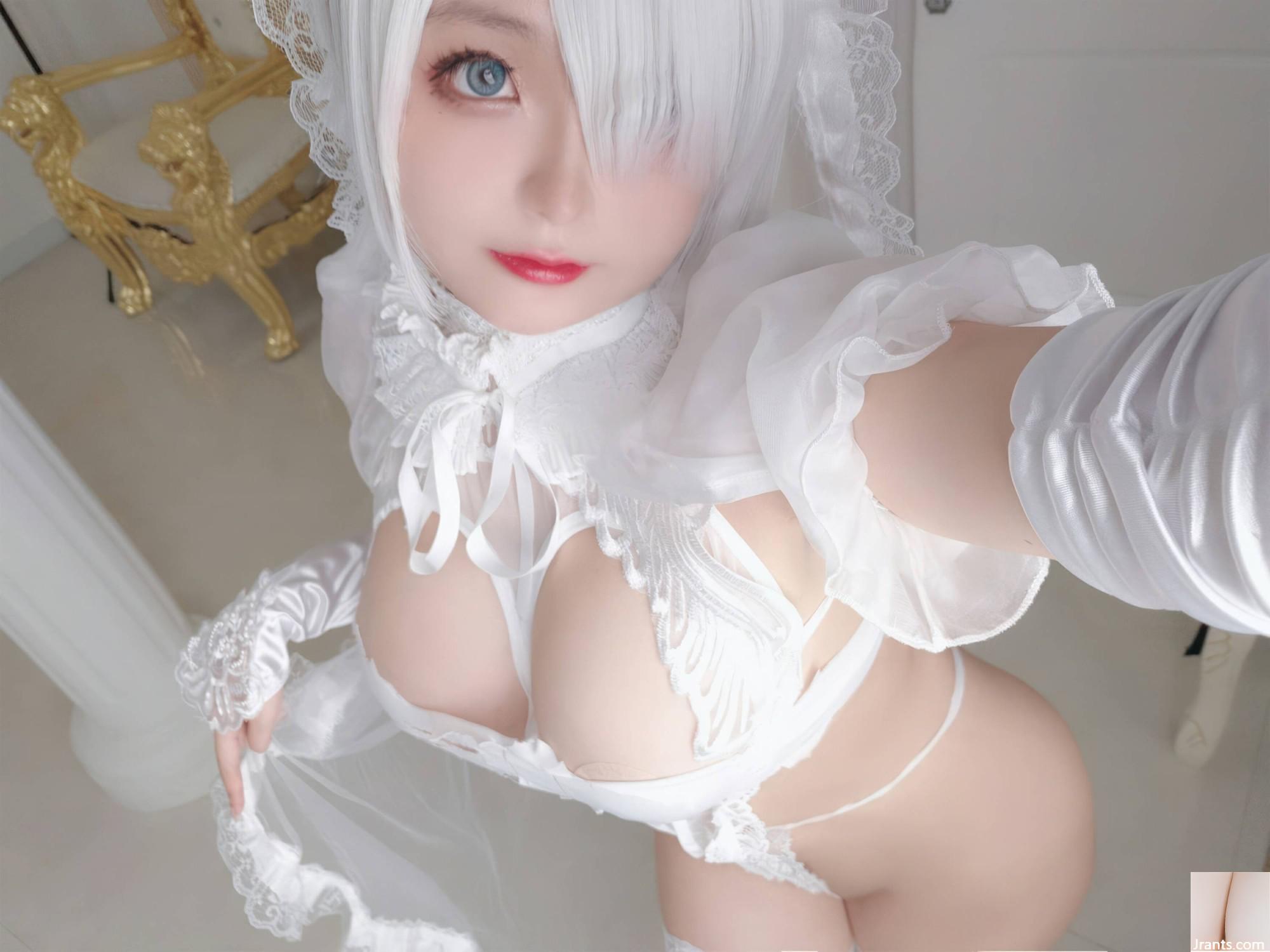 (Coleção online) Exclusivo VIP &#8220;2B Flower Marriage&#8221; da Welfare Girl Hinako (75P)