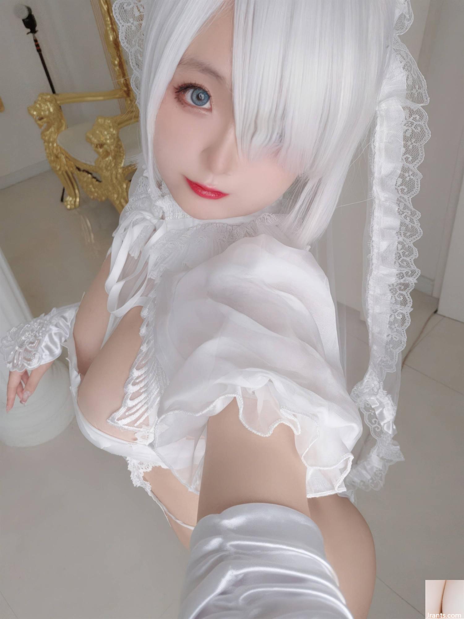 (Coleção online) Exclusivo VIP &#8220;2B Flower Marriage&#8221; da Welfare Girl Hinako (75P)