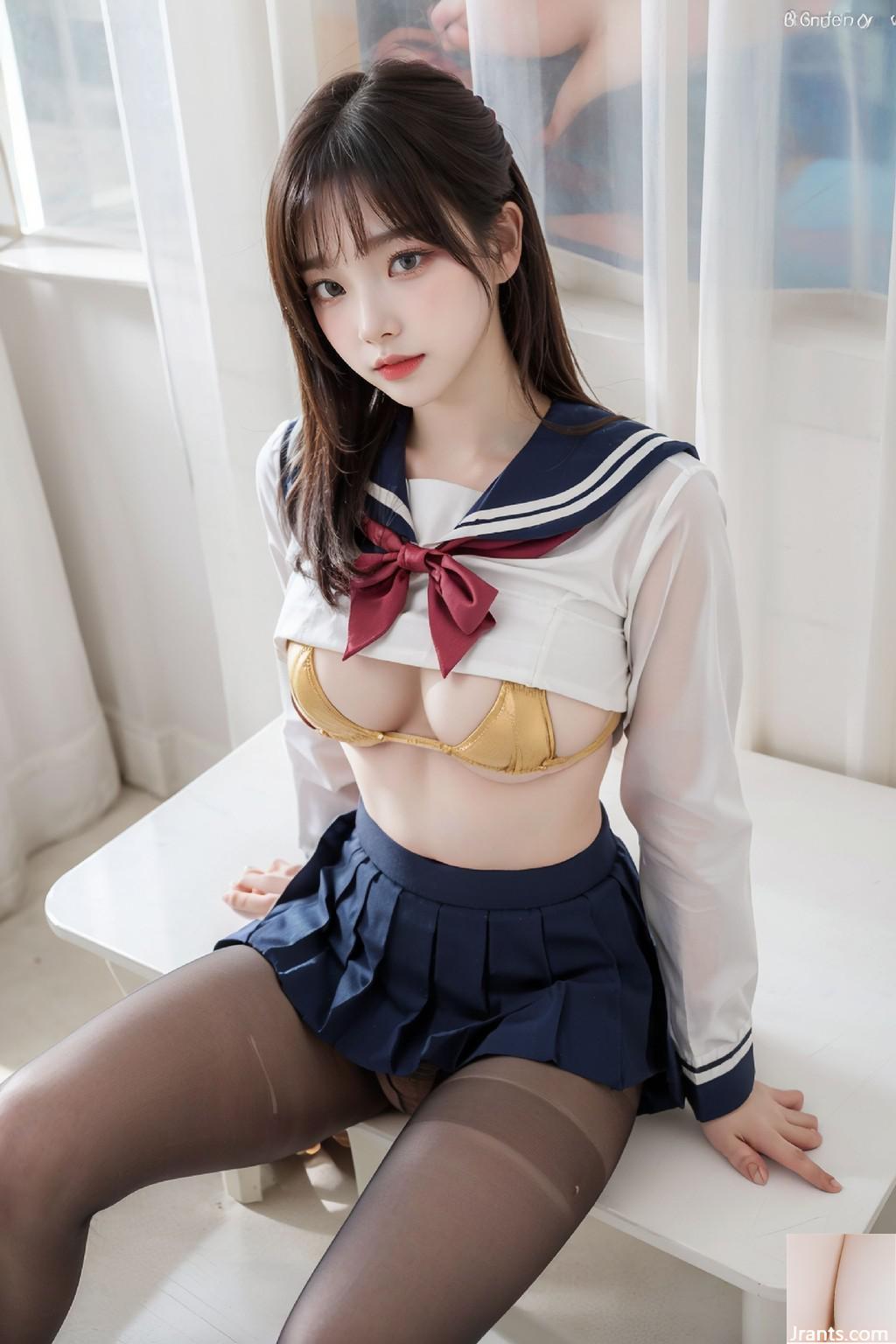 No487 Seifuku sous les seins