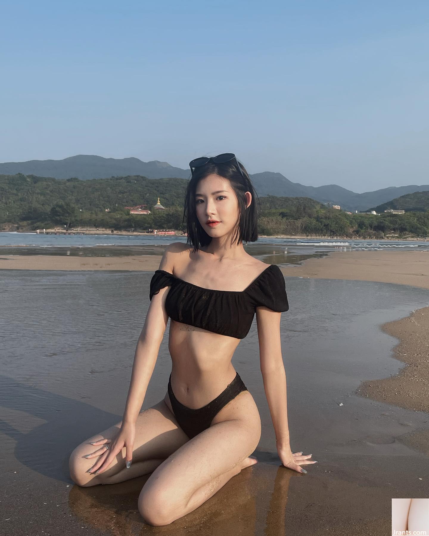 긴 머리를 가진 사랑스러운 소녀, 네티즌 : &#8220;당신과 나는 거꾸로 사진을 찍어도 잘 보일 것입니다.&#8221;