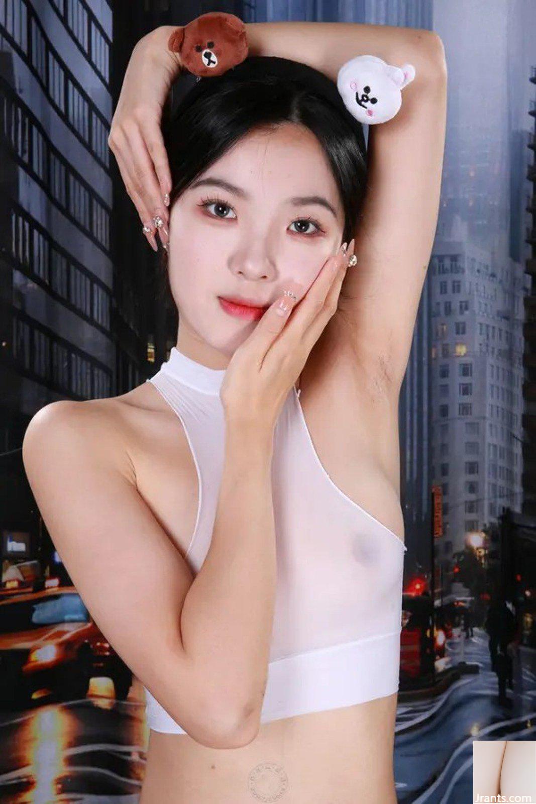 Çinli model Xiao Gu&#39;nun özel vücut fotoğraf seti-01 (130P)