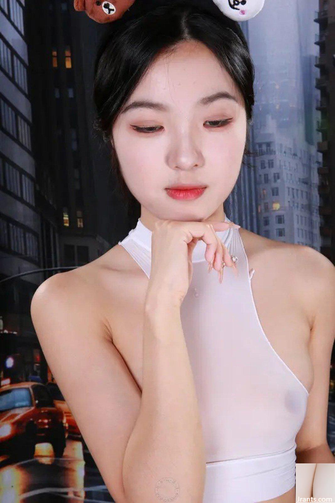 Çinli model Xiao Gu&#39;nun özel vücut fotoğraf seti-01 (130P)