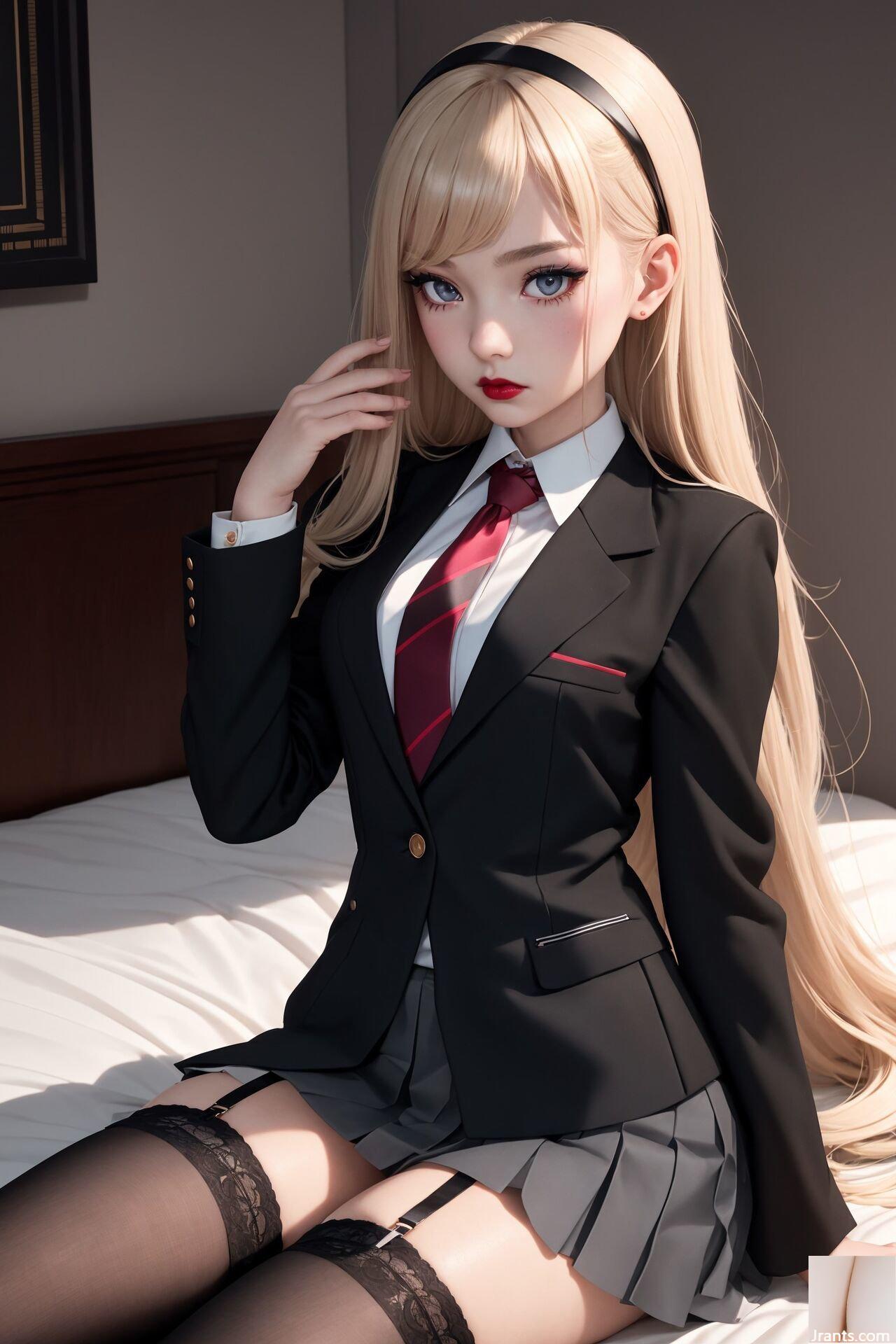 (Uniform-waifus-AI) (AI জেনারেটেড) 1