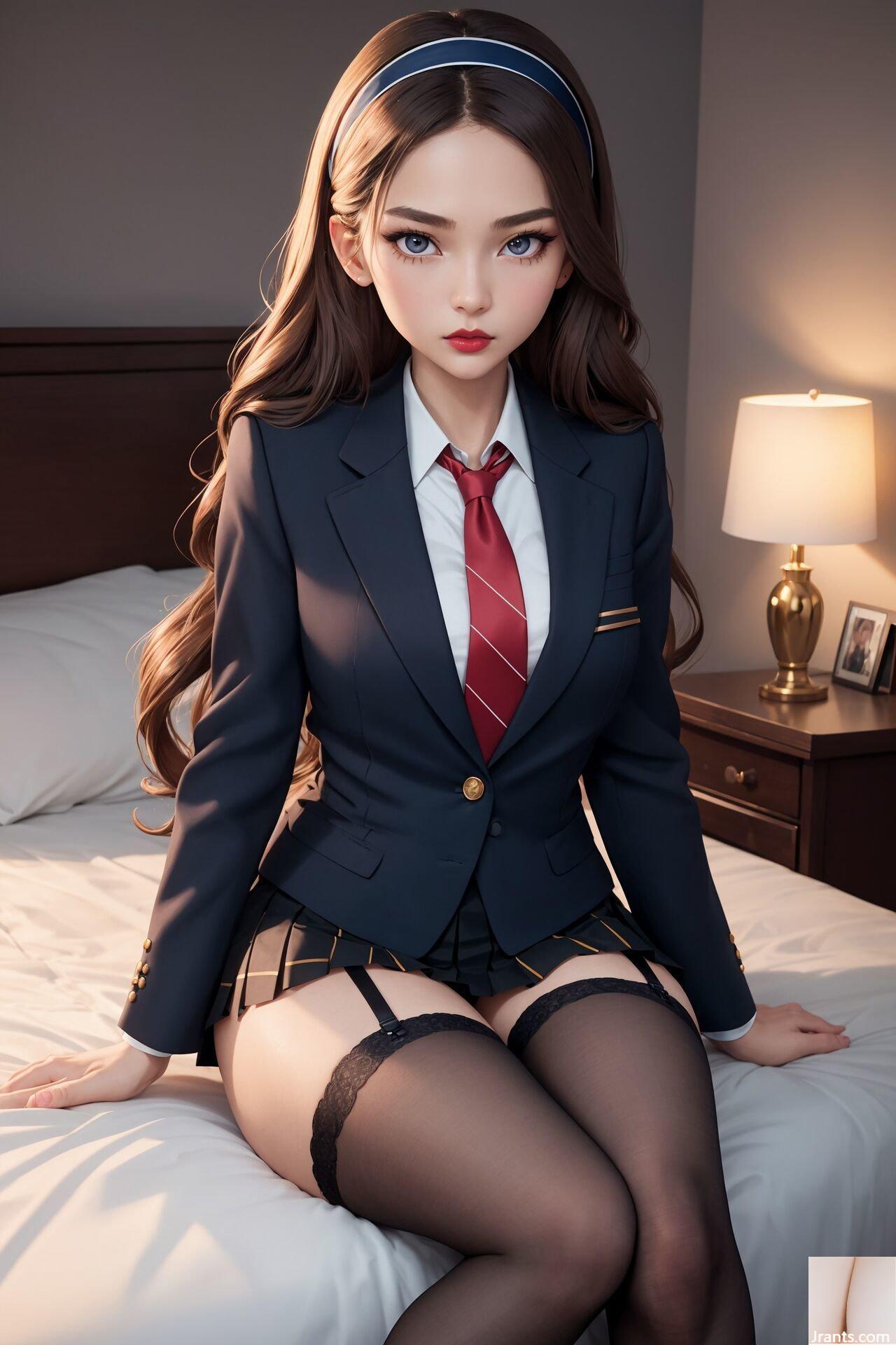 (Uniform-waifus-AI) (AI জেনারেটেড) 1