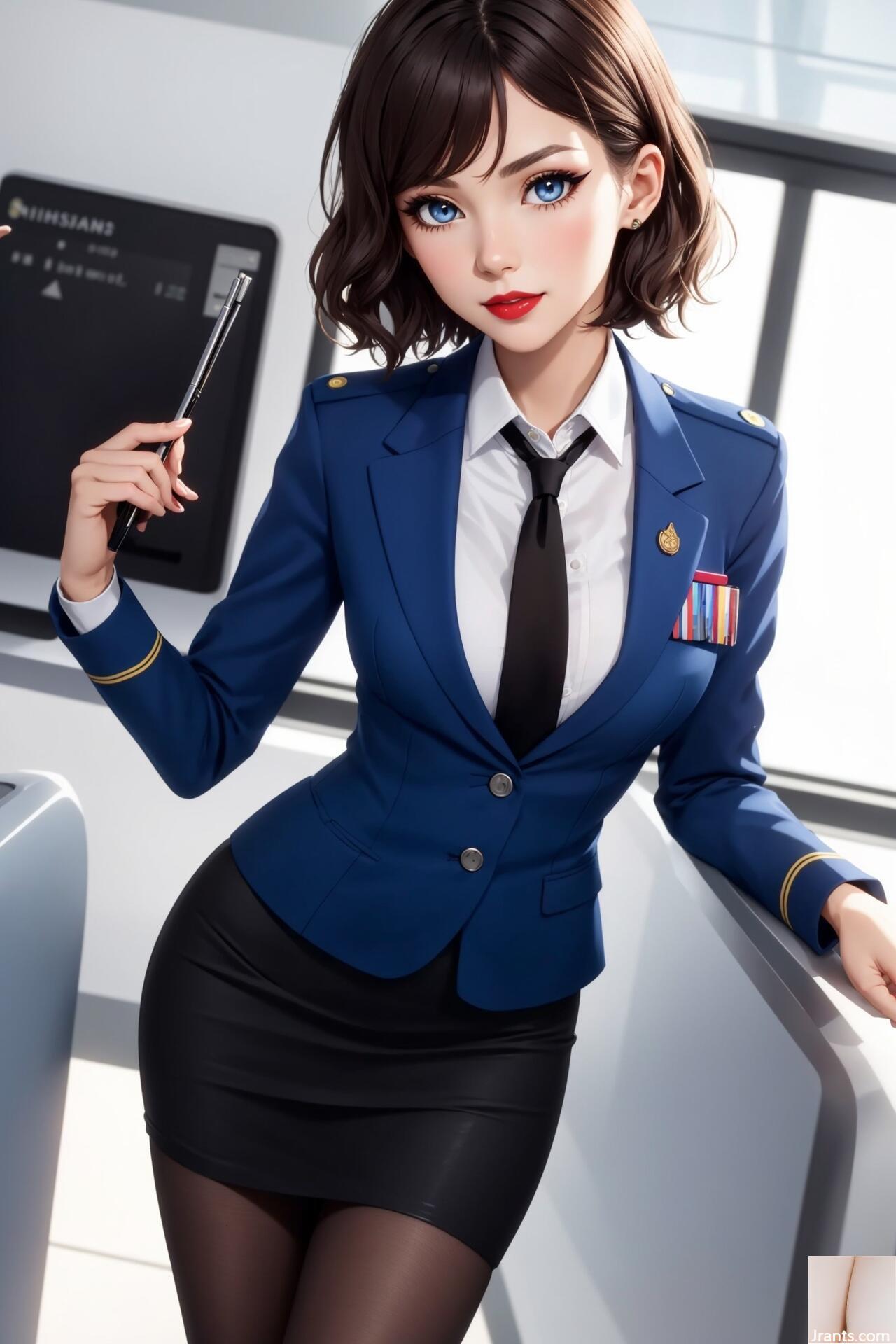 (Uniform-waifus-AI) (AI জেনারেটেড) 1