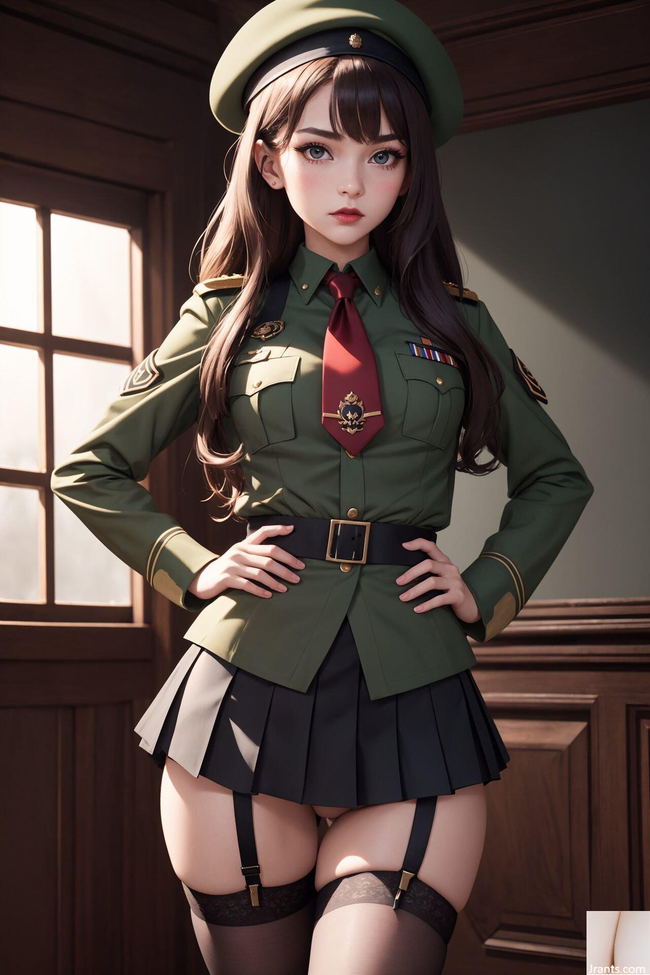 (Uniform-waifus-AI) (AI জেনারেটেড) 1