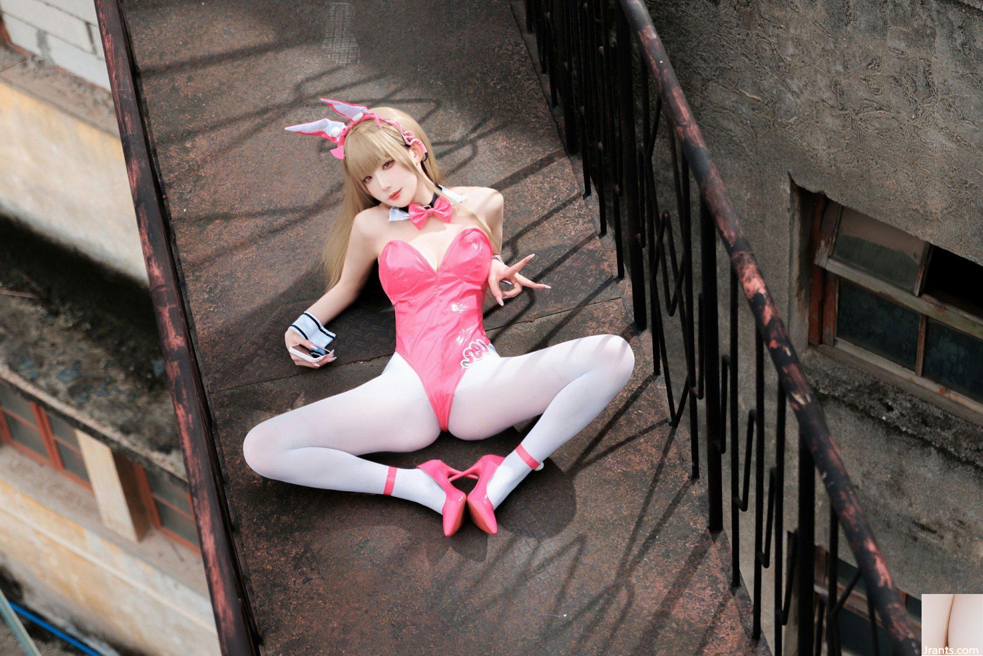 (Koleksi online) Gadis Kesejahteraan Fengjiangjiang &#8220;Venom Bunny Girl&#8221; VIP Eksklusif Penuh (48P)