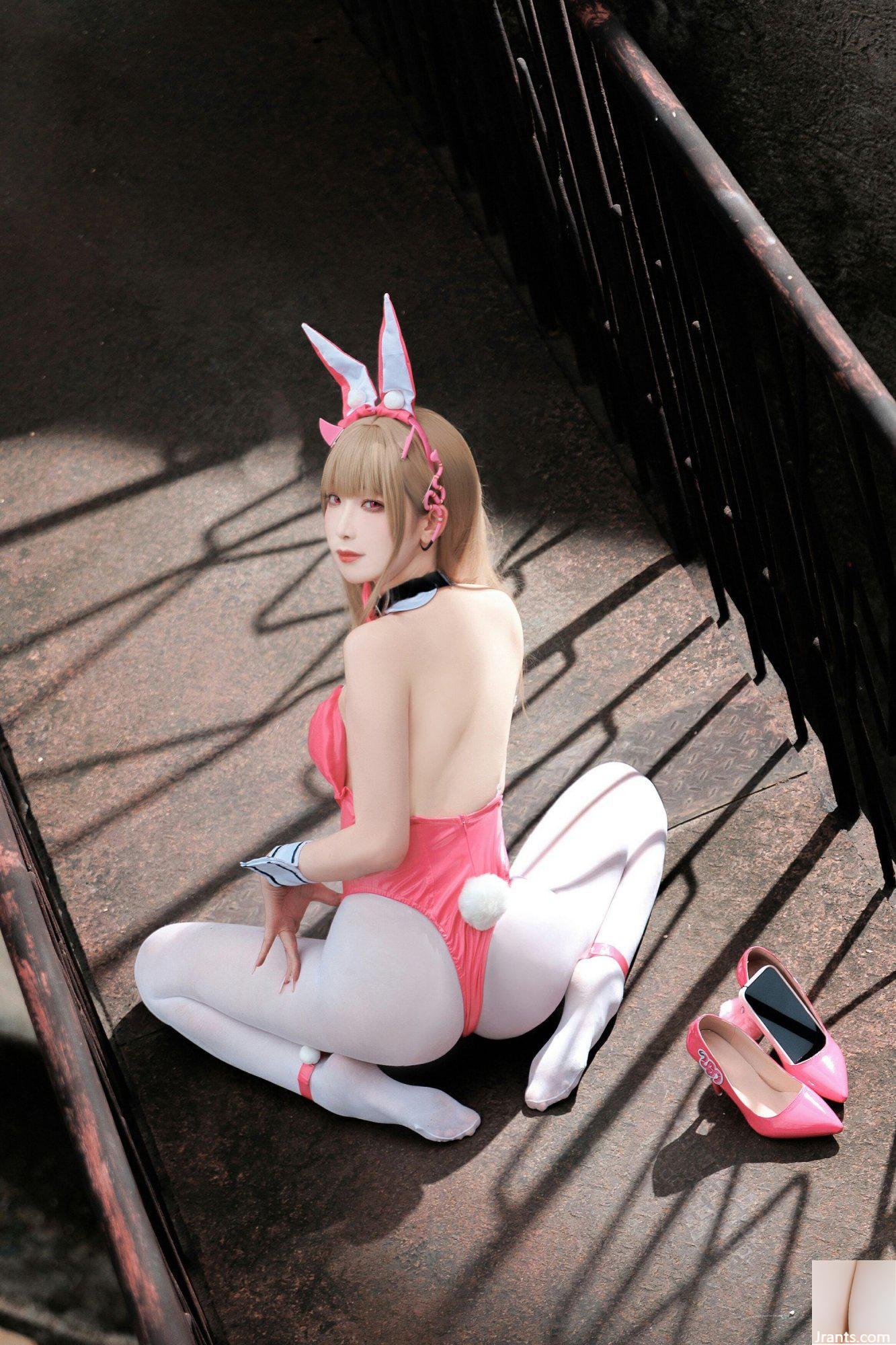 (Koleksi online) Gadis Kesejahteraan Fengjiangjiang &#8220;Venom Bunny Girl&#8221; VIP Eksklusif Penuh (48P)