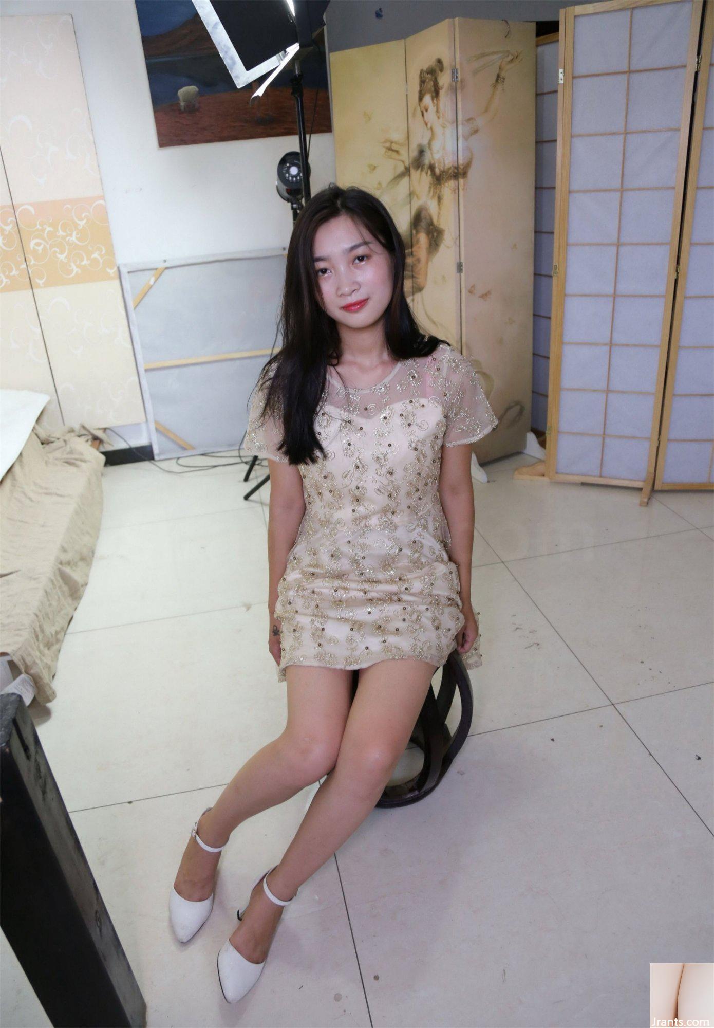 (مجموعه آنلاین) تصویر VIP رفاهی مدل زیبای شیائوتنگ &#8220;Vacuum Short Cheongsam&#8221; (115P)