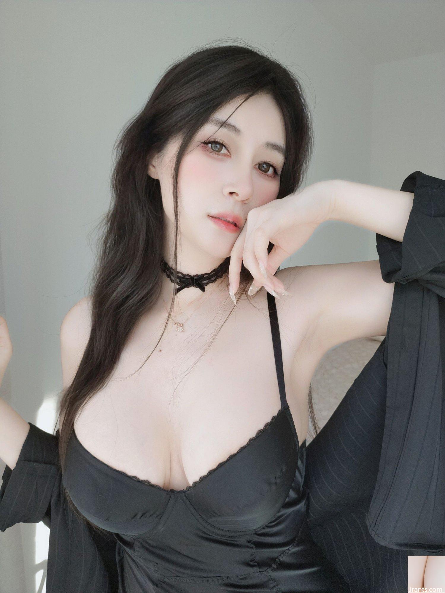 (Koleksi online) Eksklusif VIP &#8220;Black Fun&#8221; Gadis Kesejahteraan Baiyin (78P)