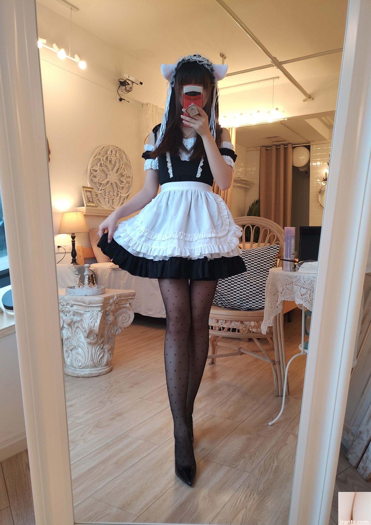 (raccolta online)  Welfare Girl Xue Qi SAMA &#8220;Mirror Maid&#8221; VIP esclusivo completo (31P)