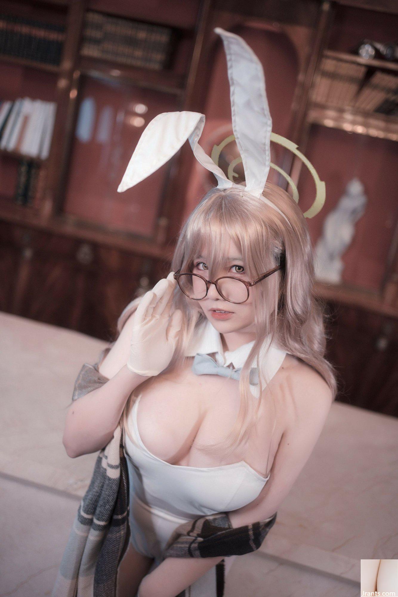 (Coleção online) Garota do bem-estar Ah Han está muito feliz hoje &#8220;Akane Murokasa Bunny Girl&#8221; VIP Exclusivo Completo (50P)