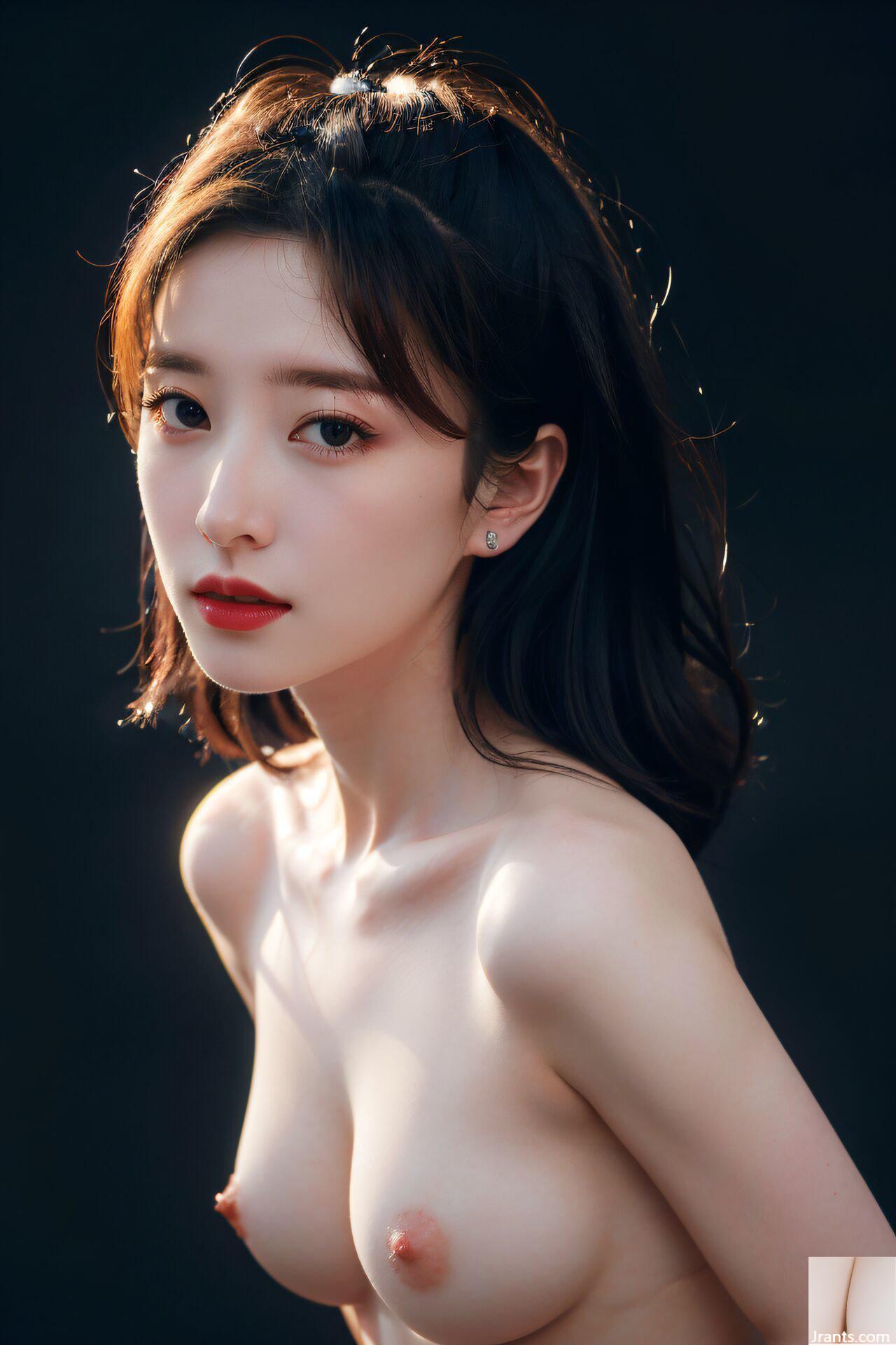 연예인 인터넷 연예인 사진 스타일 2 (AI 생성)