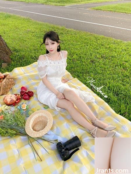 (온라인 컬렉션) 복지 소녀 HaneAme &#8220;Summer Picnic&#8221;VIP 독점 (49P)