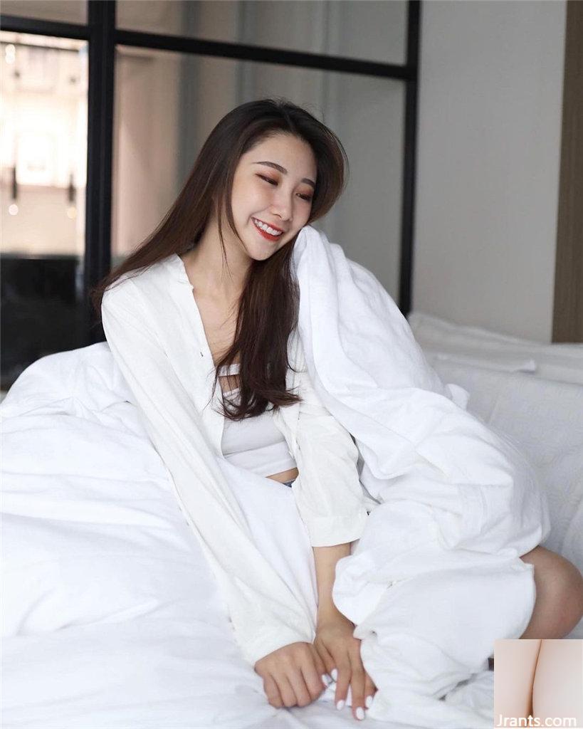 ผิวขาวและขายาวของ Lin Wanxuan ทำให้ผู้คนดูหลงใหล&#8230; (22P)