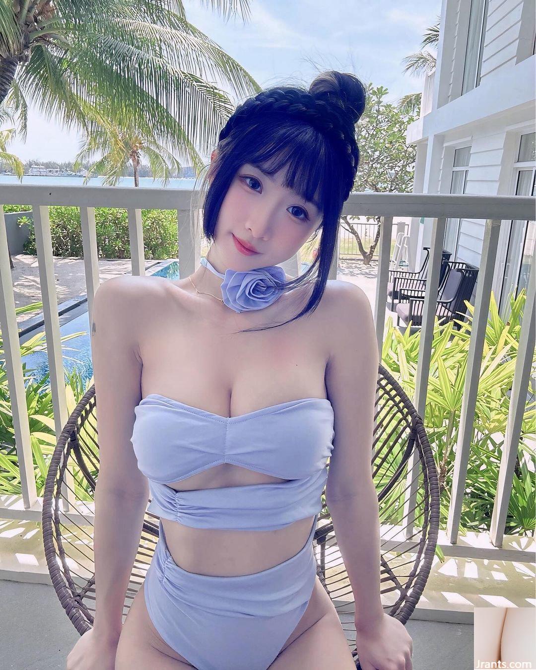 Sexy girl &#8220; Anai Sinni&#8221;  bikini ဓာတ်ပုံသည် သူမ၏နူးညံ့သောအသွင်အပြင်၏ ကျက်သရေကိုပြသသည် (10P