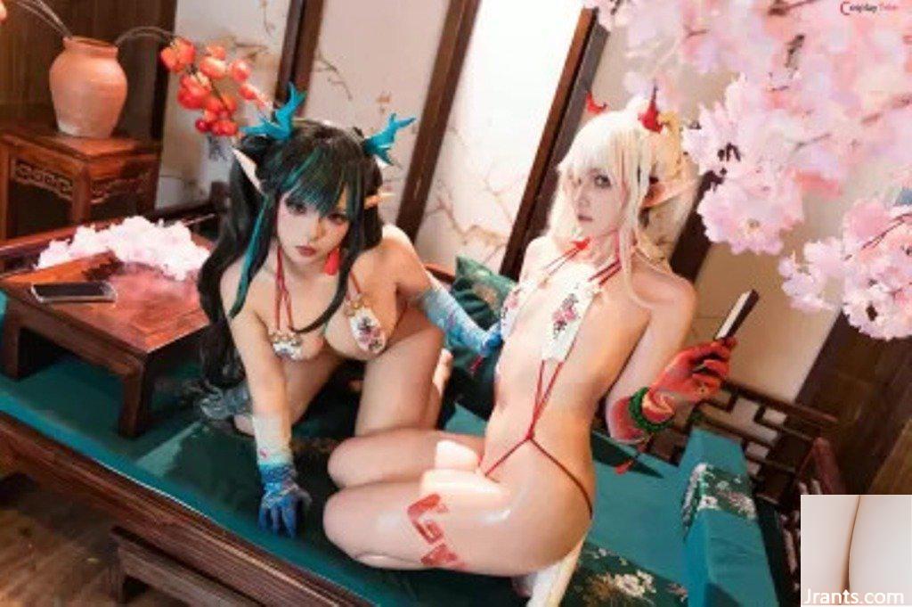 Aya foi descoberta por Aya e 小和蜜丝 – Nian and Dusk Chinese Dress (199P) (