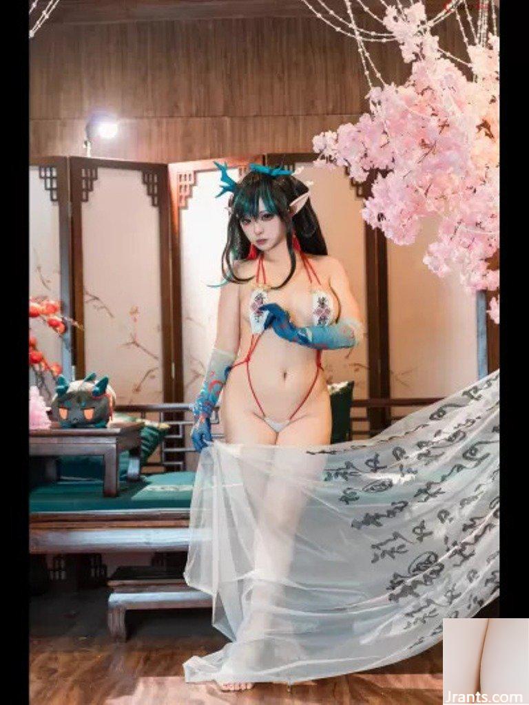 Aya foi descoberta por Aya e 小和蜜丝 – Nian and Dusk Chinese Dress (199P) (