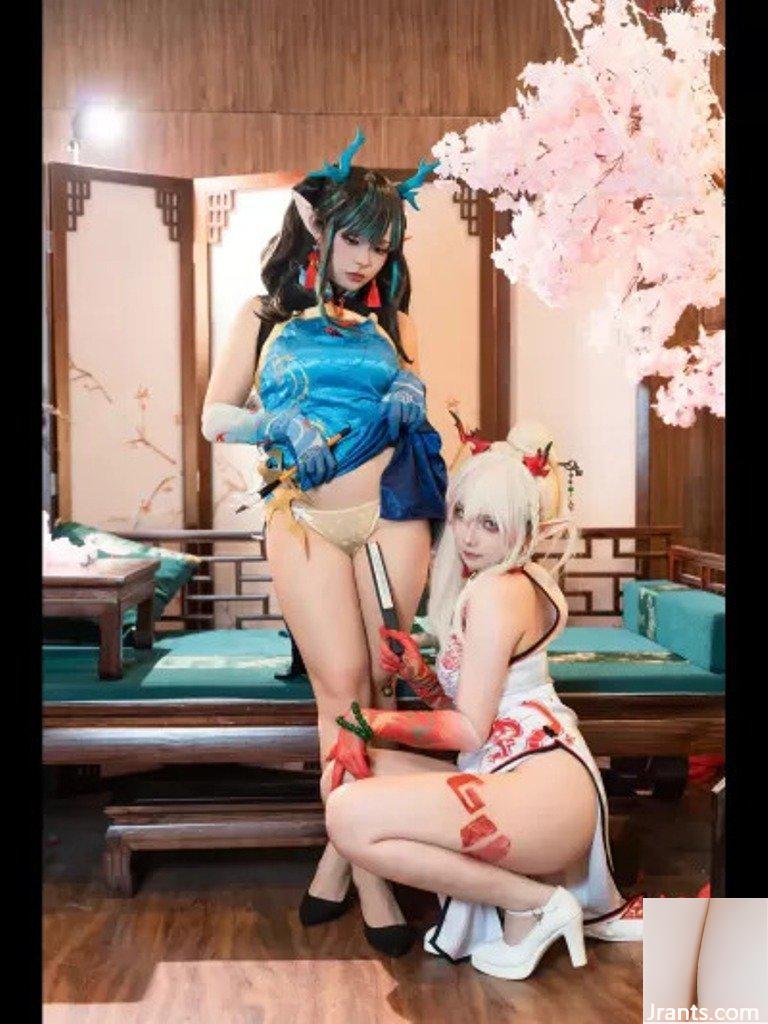 Aya wurde von Aya und 小和蜜丝 – Nian and Dusk Chinese Dress (199P) entdeckt (