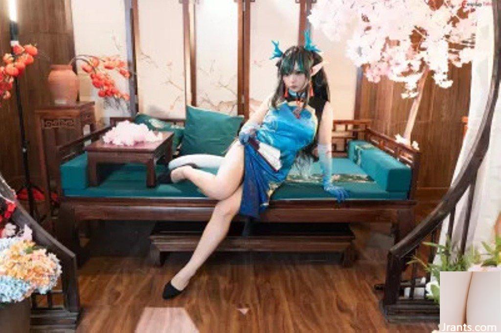 Aya foi descoberta por Aya e 小和蜜丝 – Nian and Dusk Chinese Dress (199P) (