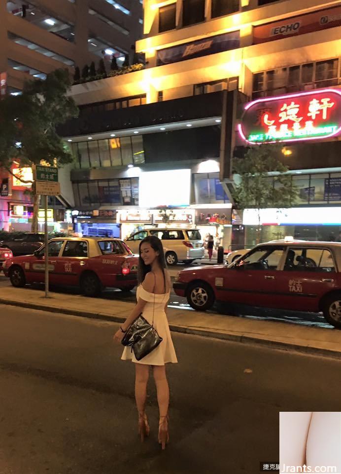 Mantan model seksi berkulit hitam dan seksi ~ Qiangqiang (Lin Jialing) ~ telanjang bulat di ranjang hotel Hong Kong, tubuh cantik dan super menarik (47P