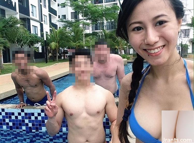 Was für ein verführerischer Schönheits-„Maulwurf“! Moderatorin des malaysischen Fitnesssenders ChoonMei Tammy (20P)