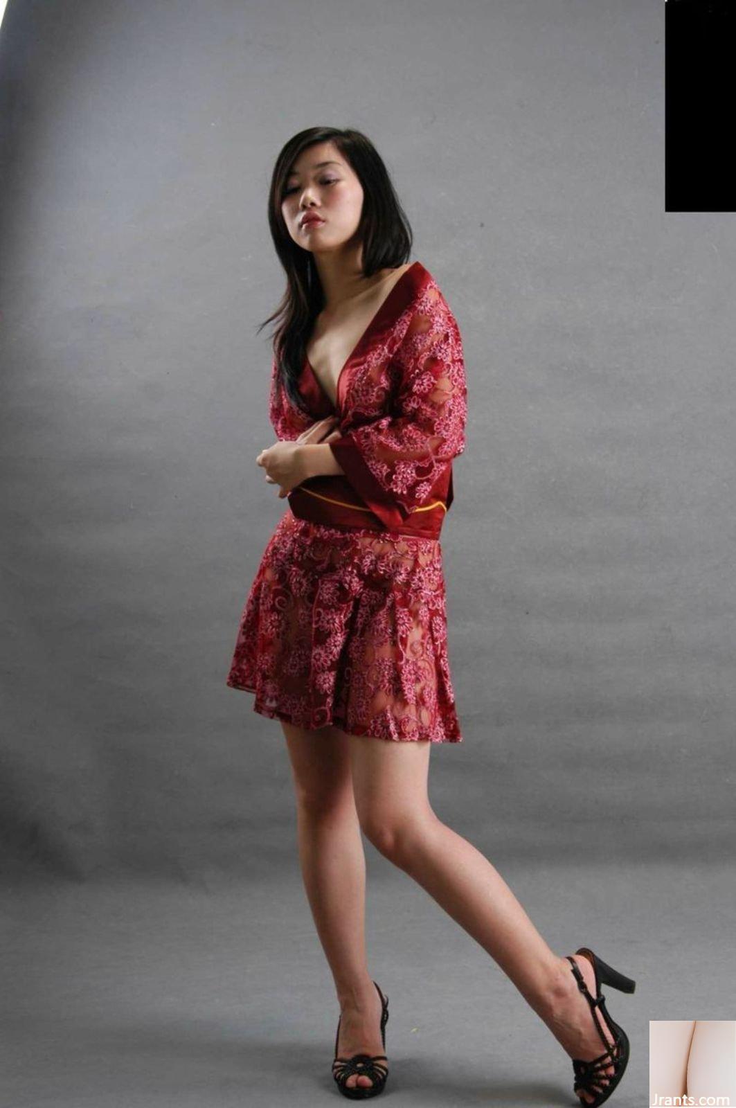 Sesión de fotos privada de la modelo china Anfei (142P)