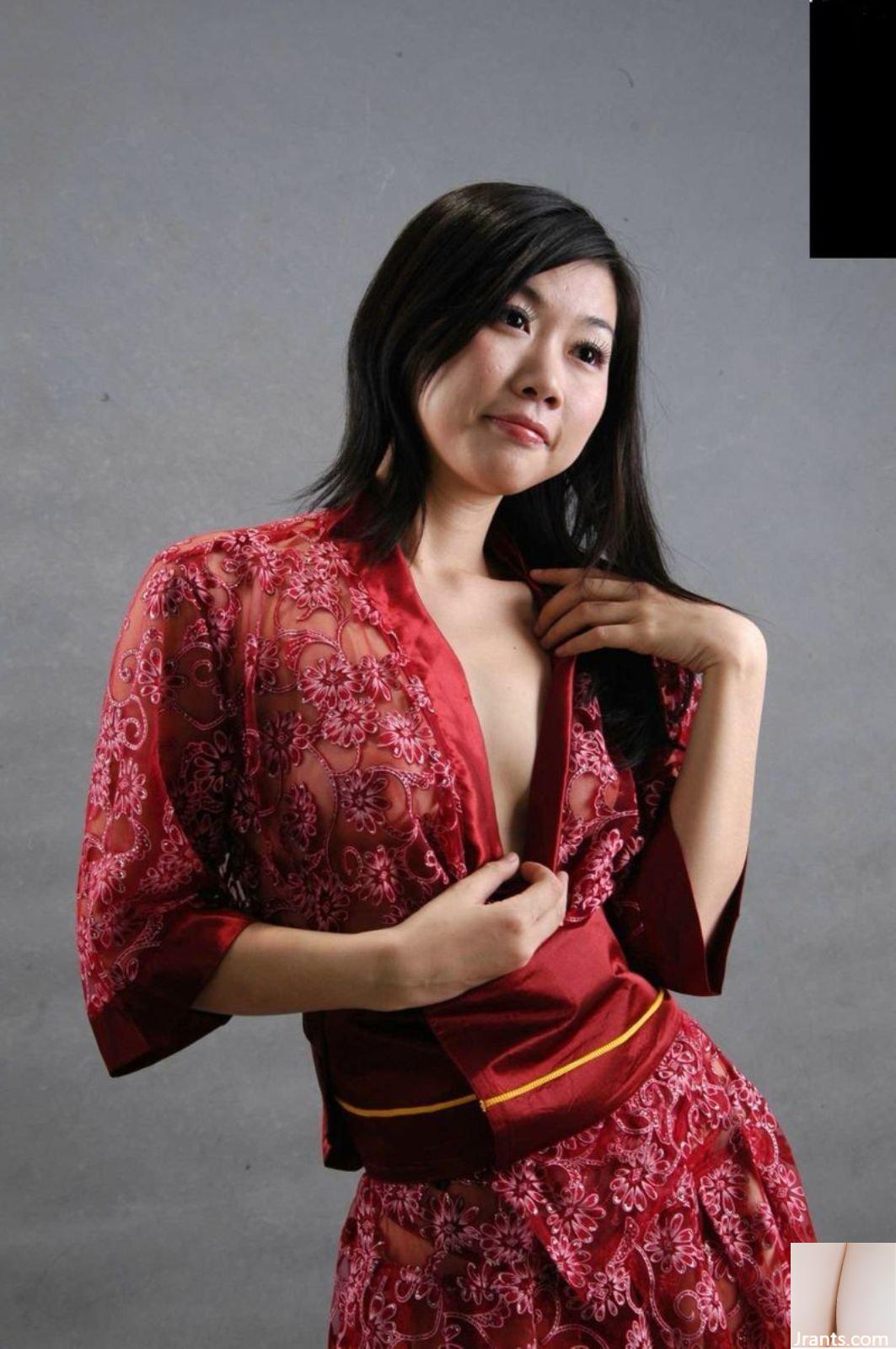 Sesión de fotos privada de la modelo china Anfei (142P)