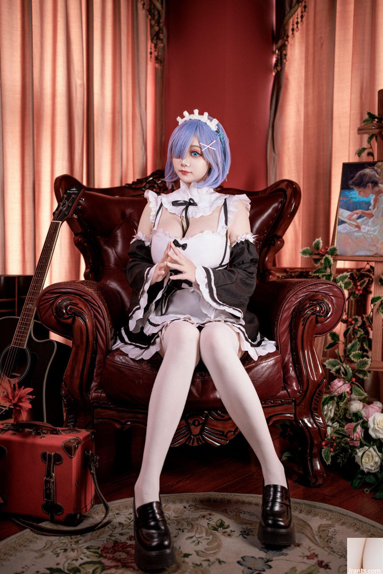 (Online-Sammlung) Wohlfahrtsmädchen Ashuki Yuki „Rem Maid“ VIP exklusiv (82P)