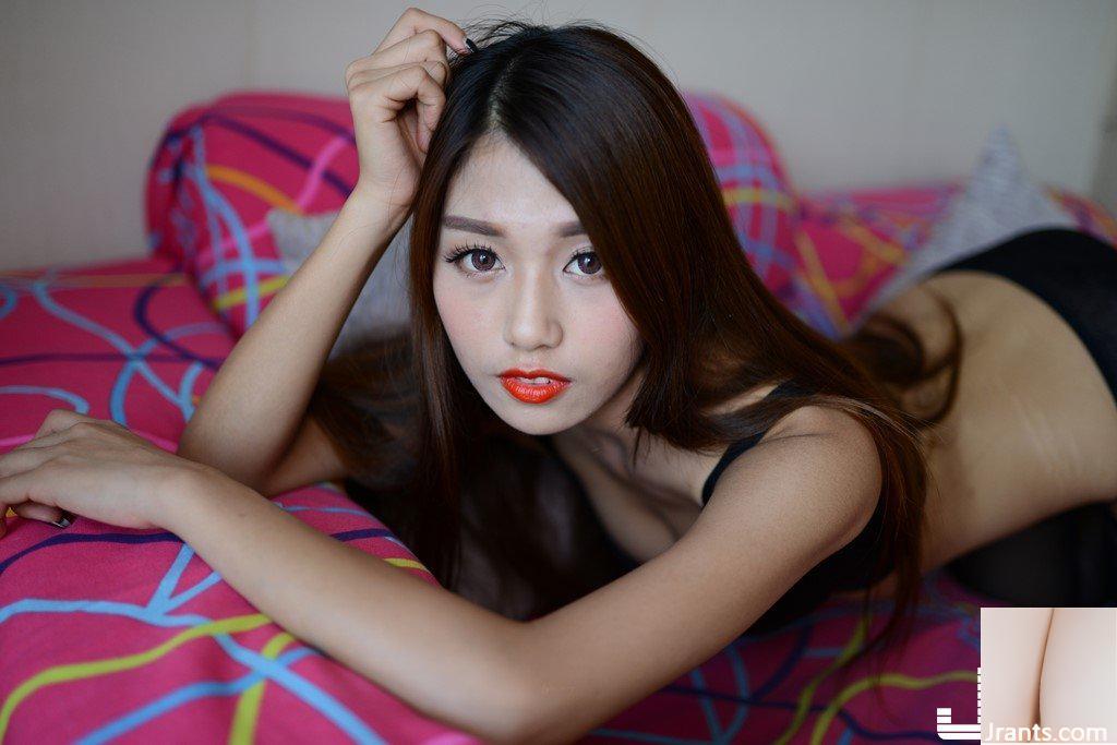 (Chinesische Modelserie) Das frische und elegante junge Model Xiaoqian fordert den oberen Teil der privaten Shooting-Skala heraus (96P)