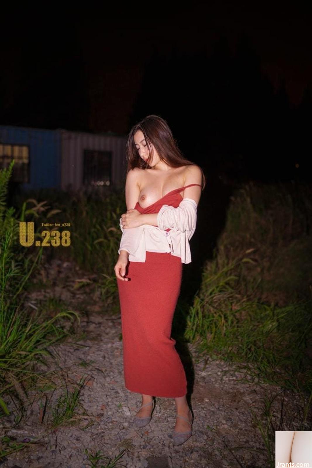 La versión original oficial de la súper sesión de fotos nocturna al aire libre de la mejor modelo china Xiaoxian (117P)