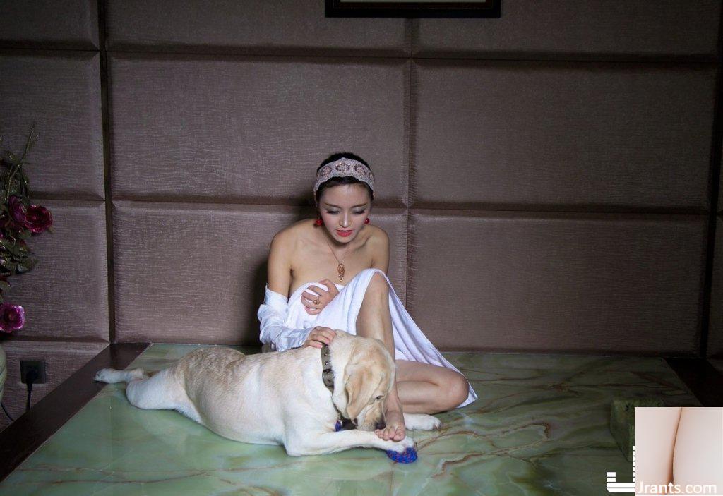 (Model Cina Seksi) Model cantik dan lembut Pan Chunhui bagian bawah seksi dan menawan di kamar mandi (55P)