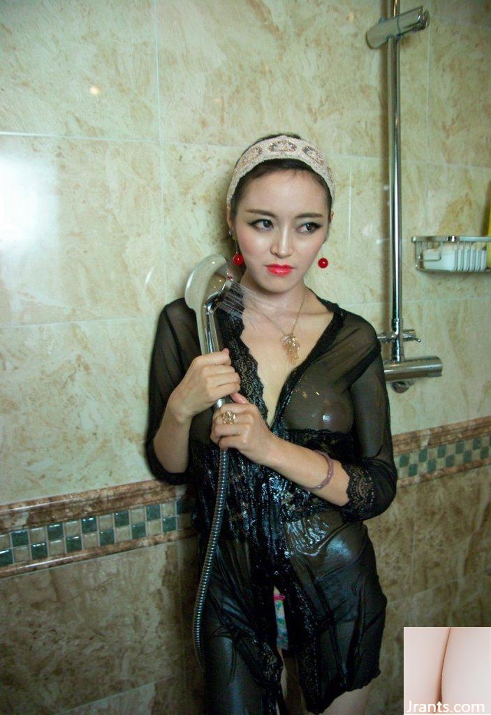 (Modèle chinois sexy) Partie supérieure sexy du beau et tendre modèle Pan Chunhui dans la salle de bain (77P)