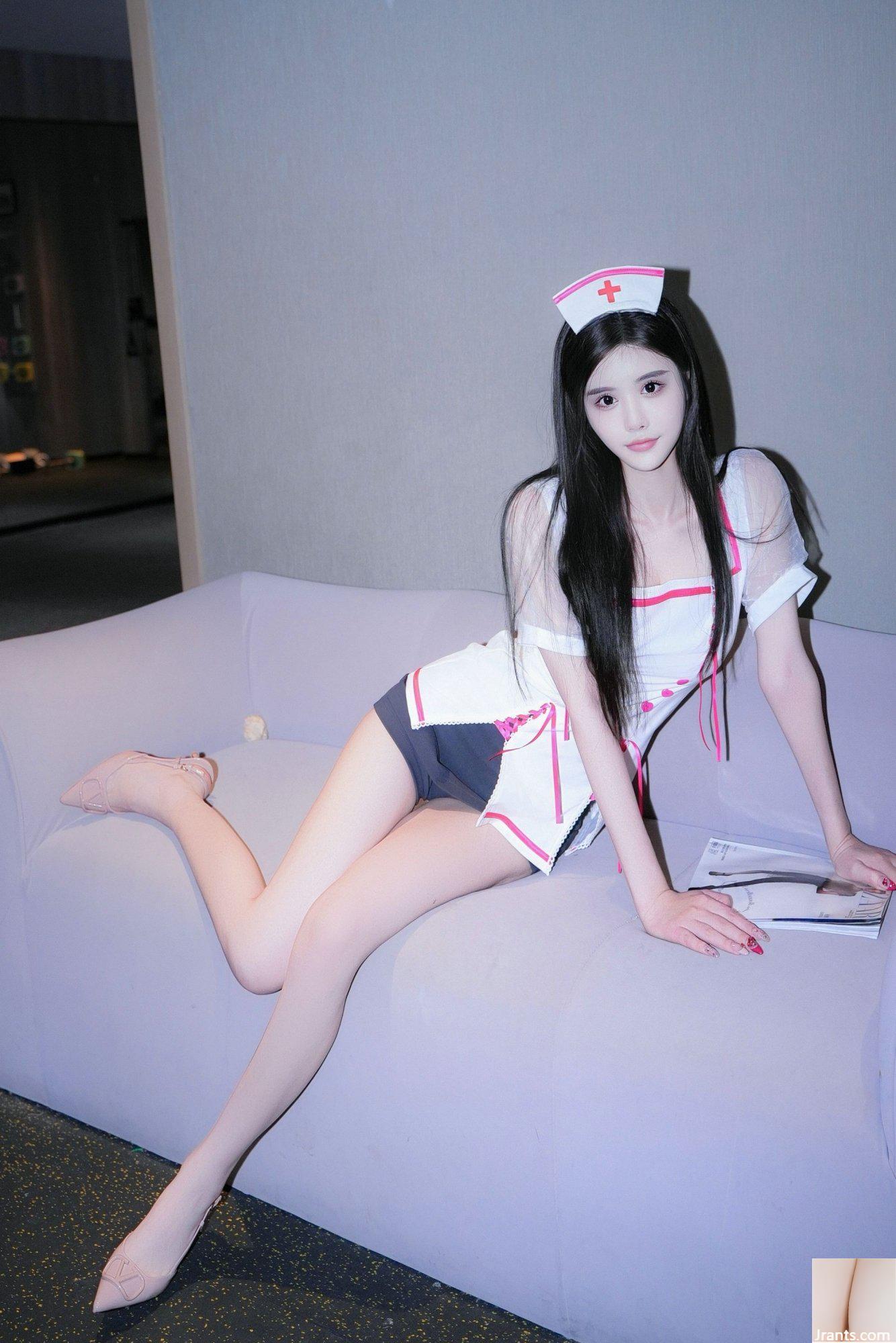 (Koleksi online) Model cantik XiuRen Wan Su susu &#8220;Night Service Ward&#8221; (86P)