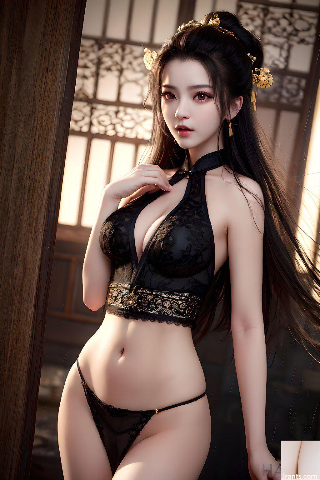 Fille Wuxia 4K