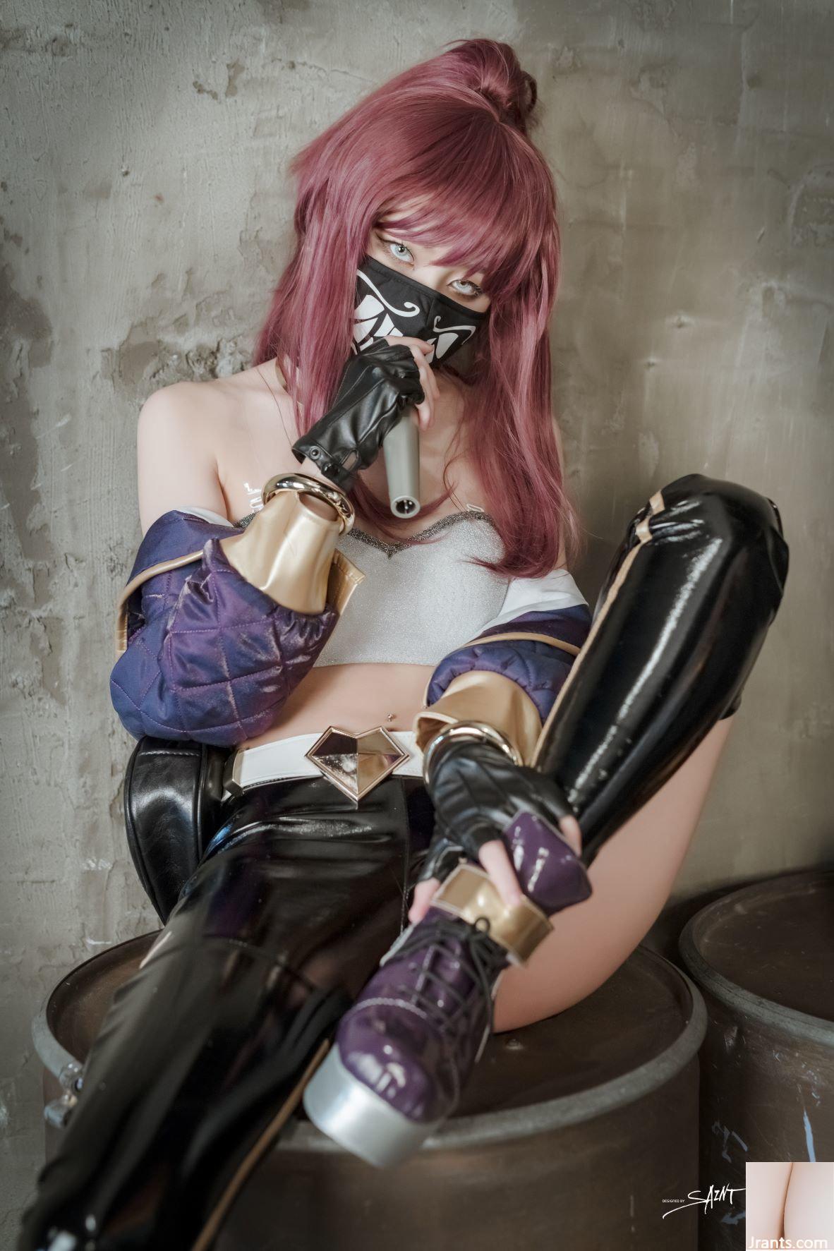 (সেন্ট ফটোলাইফ) Yuna&#39;s cos vol.04 – KDA Akali &#038; Nier Automata 2B (64P)