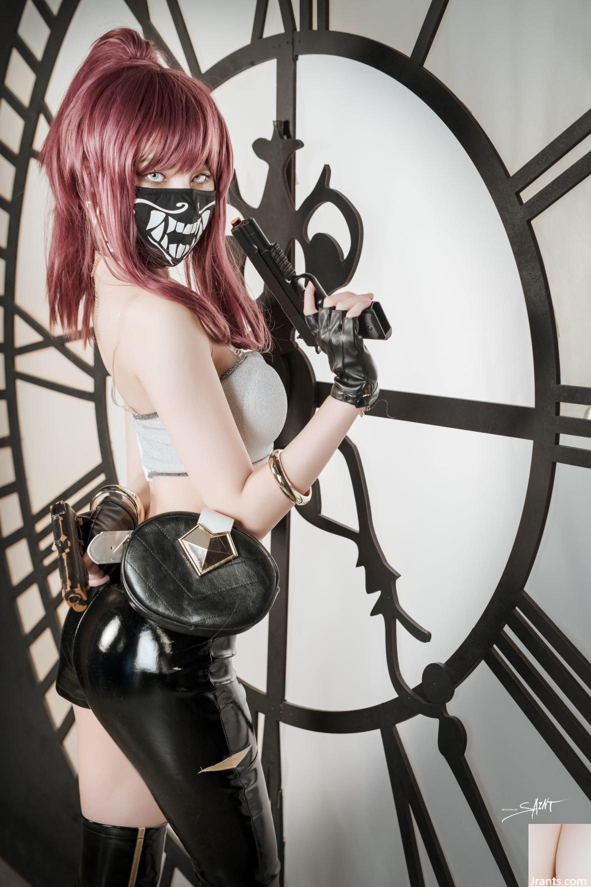 (সেন্ট ফটোলাইফ) Yuna&#39;s cos vol.04 – KDA Akali &#038; Nier Automata 2B (64P)