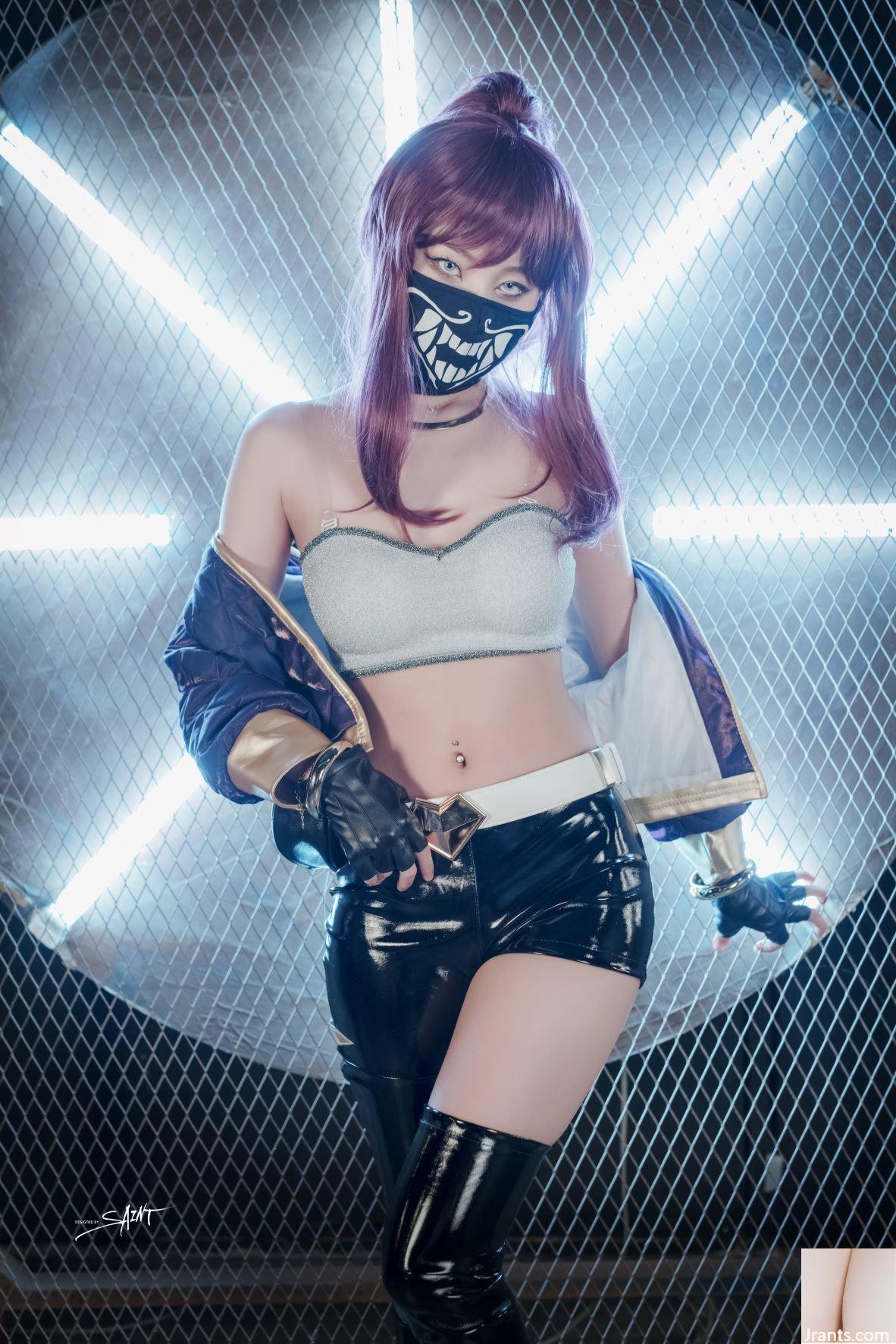 (সেন্ট ফটোলাইফ) Yuna&#39;s cos vol.04 – KDA Akali &#038; Nier Automata 2B (64P)