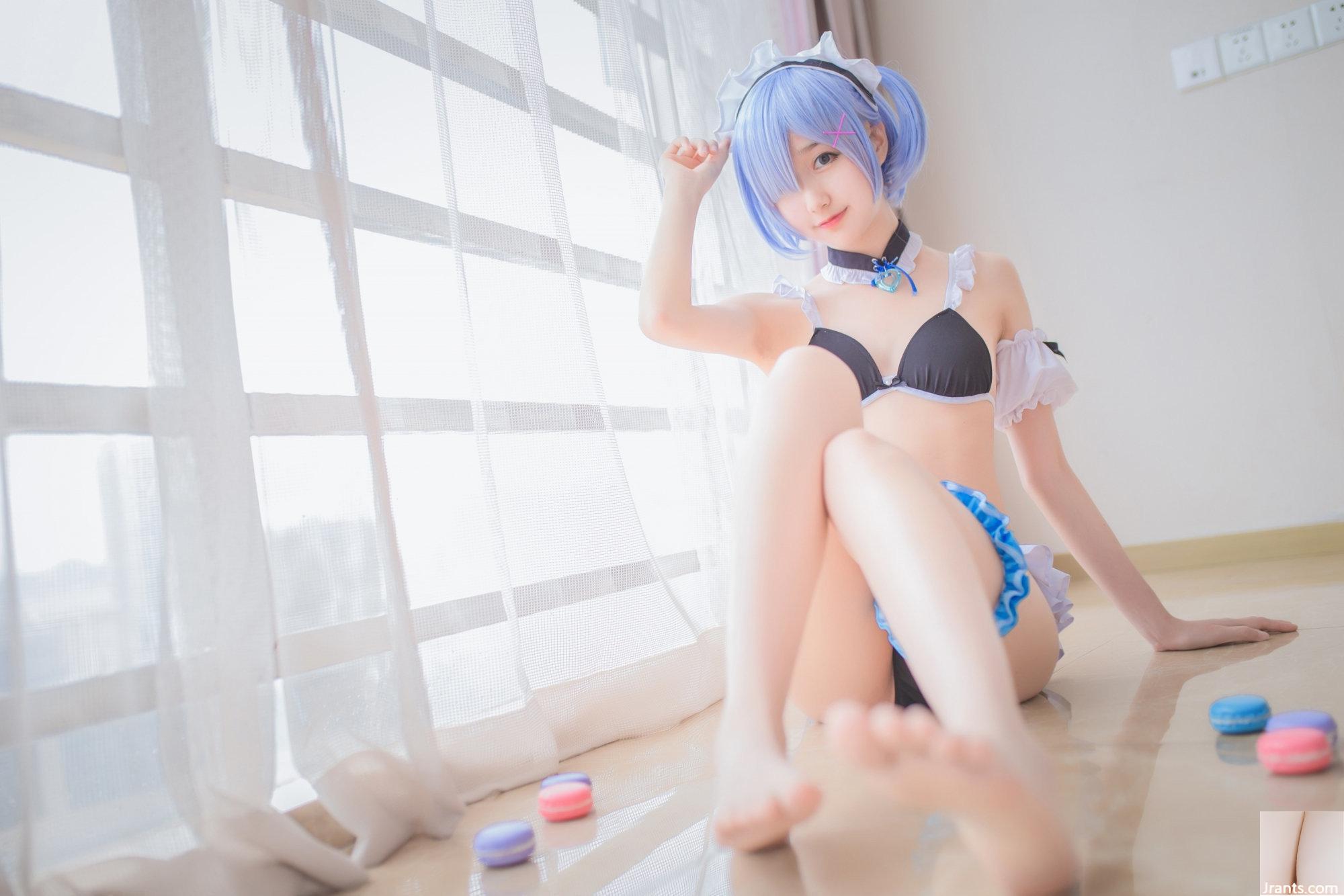 Colección de Internet) Welfare Girl-Mu Mianmian OwO Rem Traje de baño VP Welfare Post (26P)