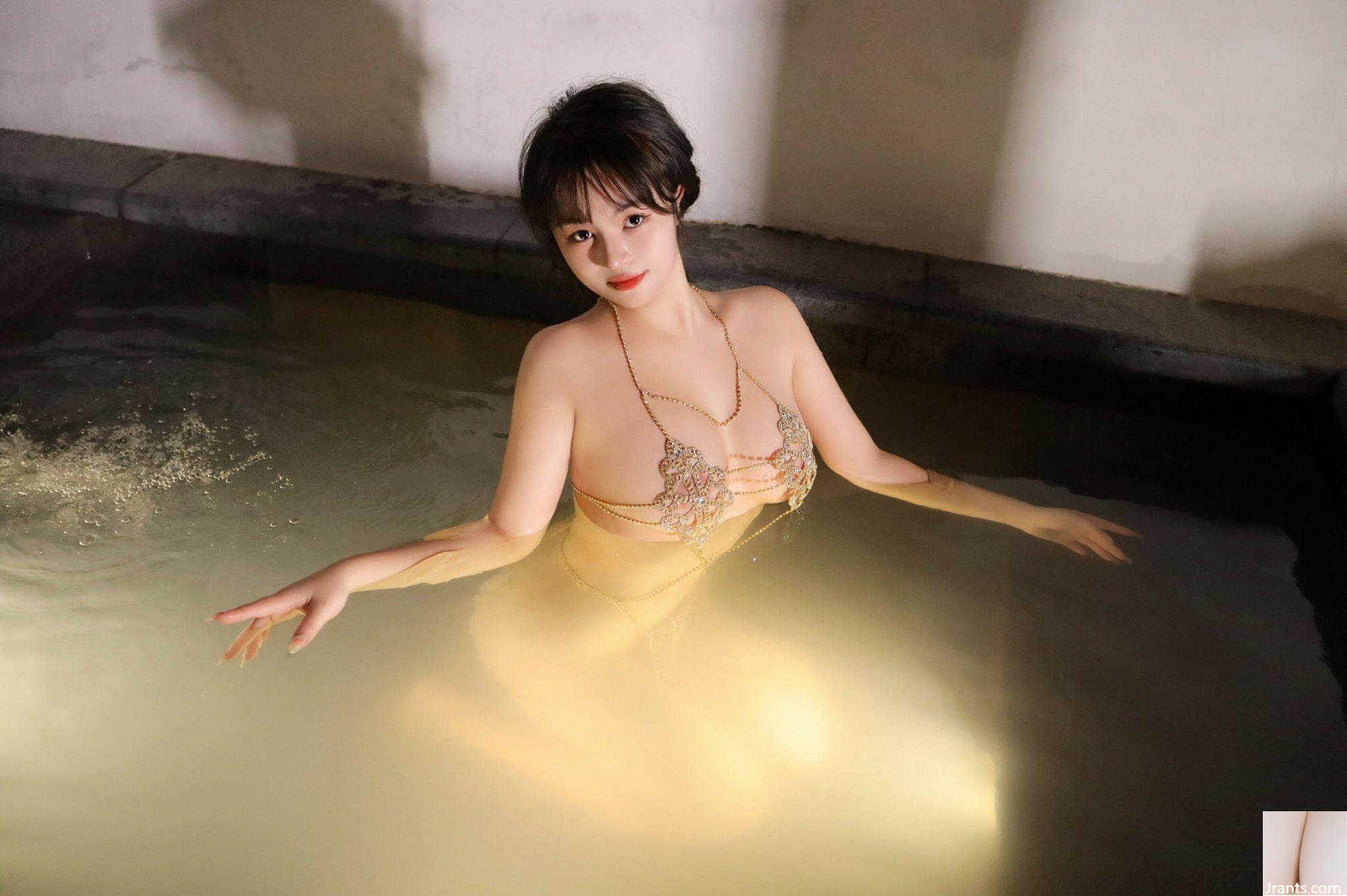 (XiuRen extra) Le modèle de beauté XiuRen Shen Yi « Je veux prendre un bain de source chaude avec moi » (86P)