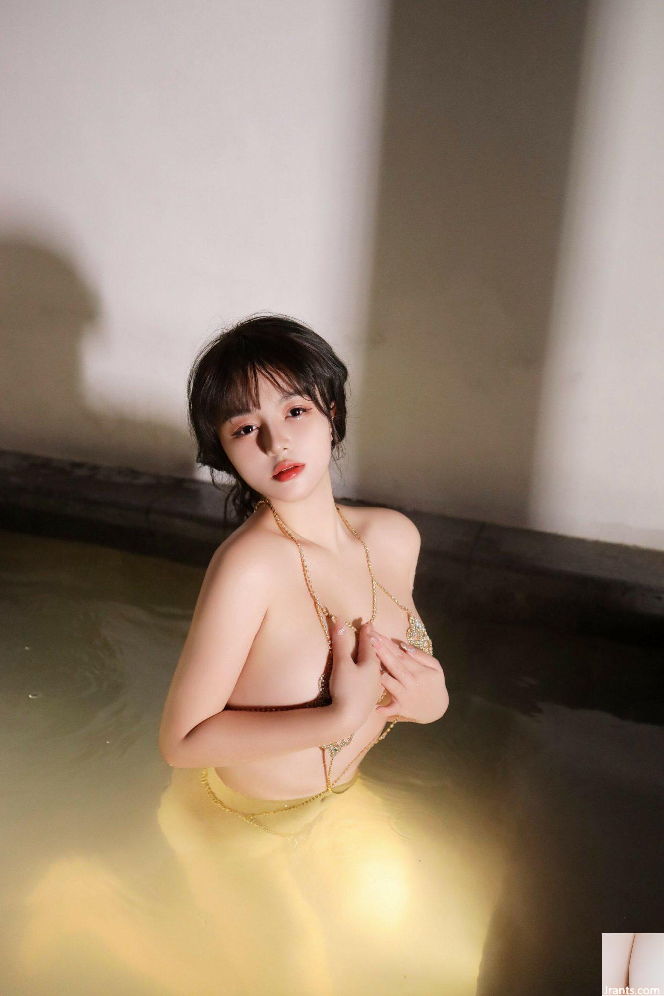 (XiuRen extra) Le modèle de beauté XiuRen Shen Yi « Je veux prendre un bain de source chaude avec moi » (86P)