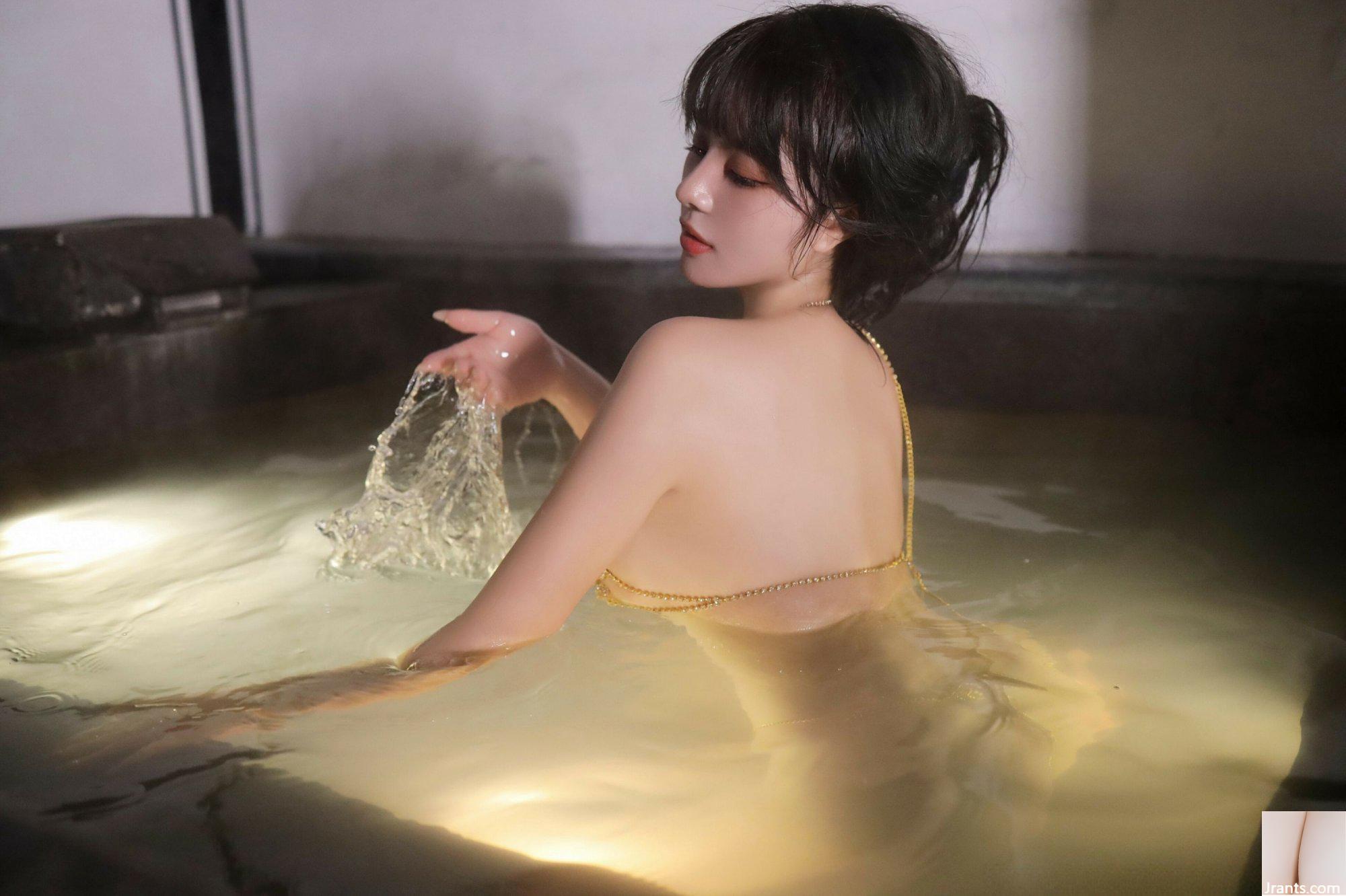 (XiuRen extra) Le modèle de beauté XiuRen Shen Yi « Je veux prendre un bain de source chaude avec moi » (86P)